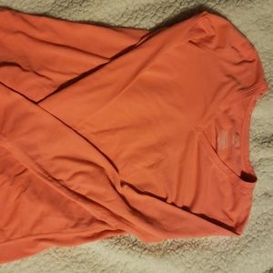 Long Sleeve Bright Coral Shirt